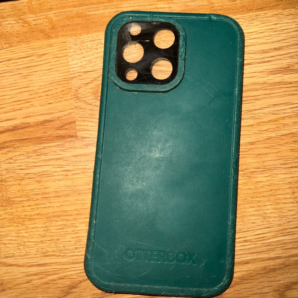 OtterBox Fre Series case for iPhone 15 Pro Max - Pine (Green)